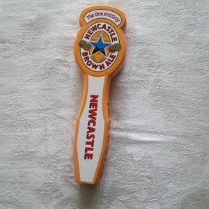 The One and 0nly Newcastle Brown Ale Beer Tap Pull